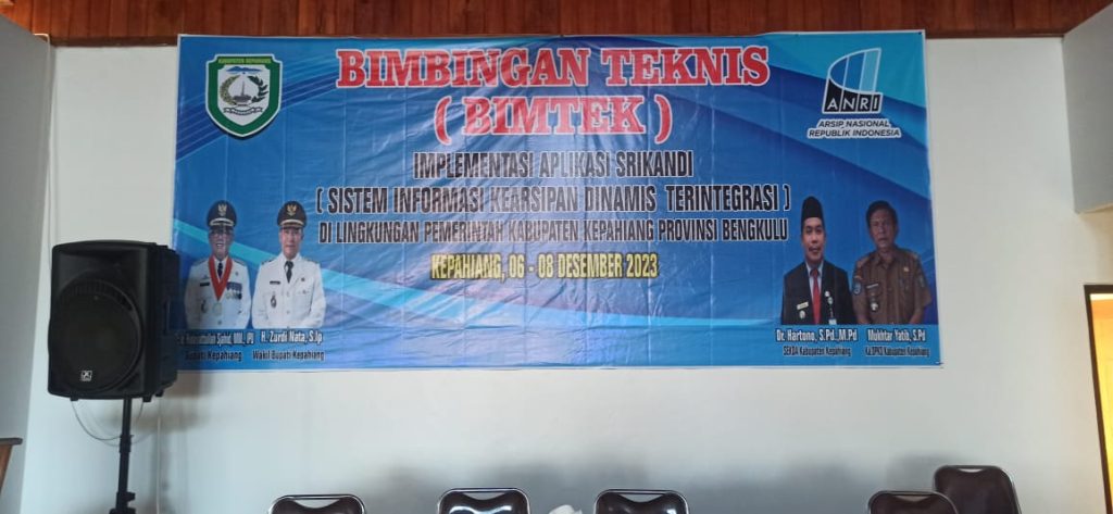 Bimtek SRIKANDI Kepahiang