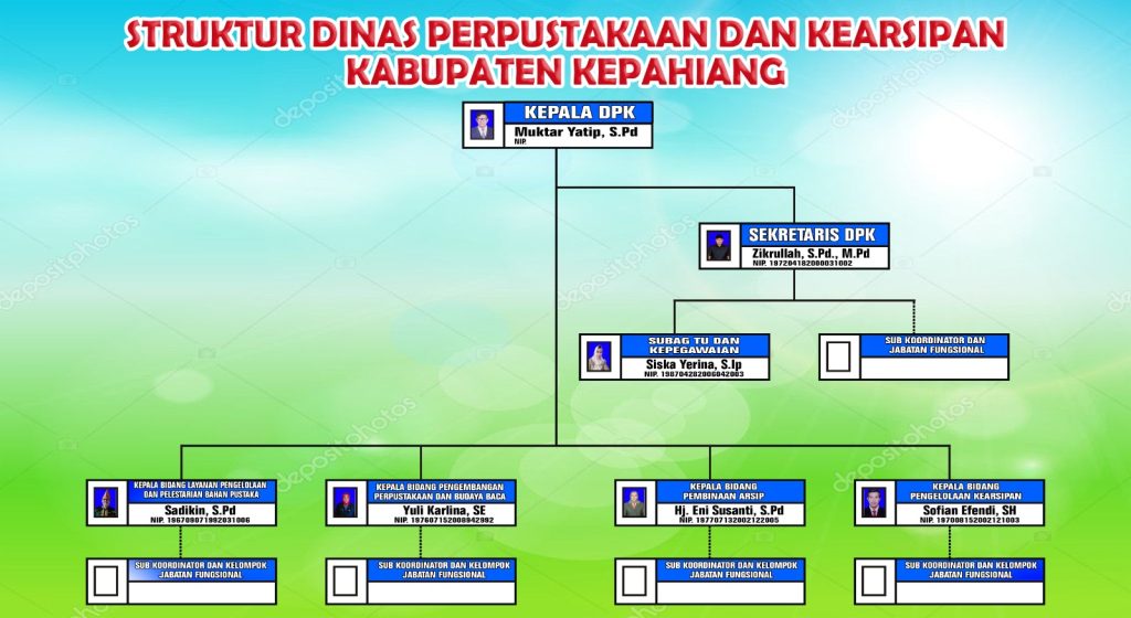 Bagan Struktur Organisasi DPKD Kepahiang