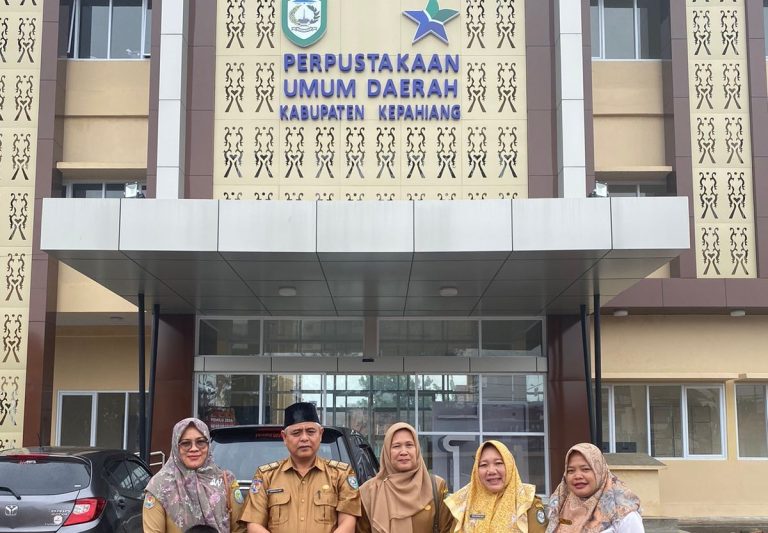 Kunjungan dari Perpustakaan Bengkulu Tengah di Perpusda Kepahiang