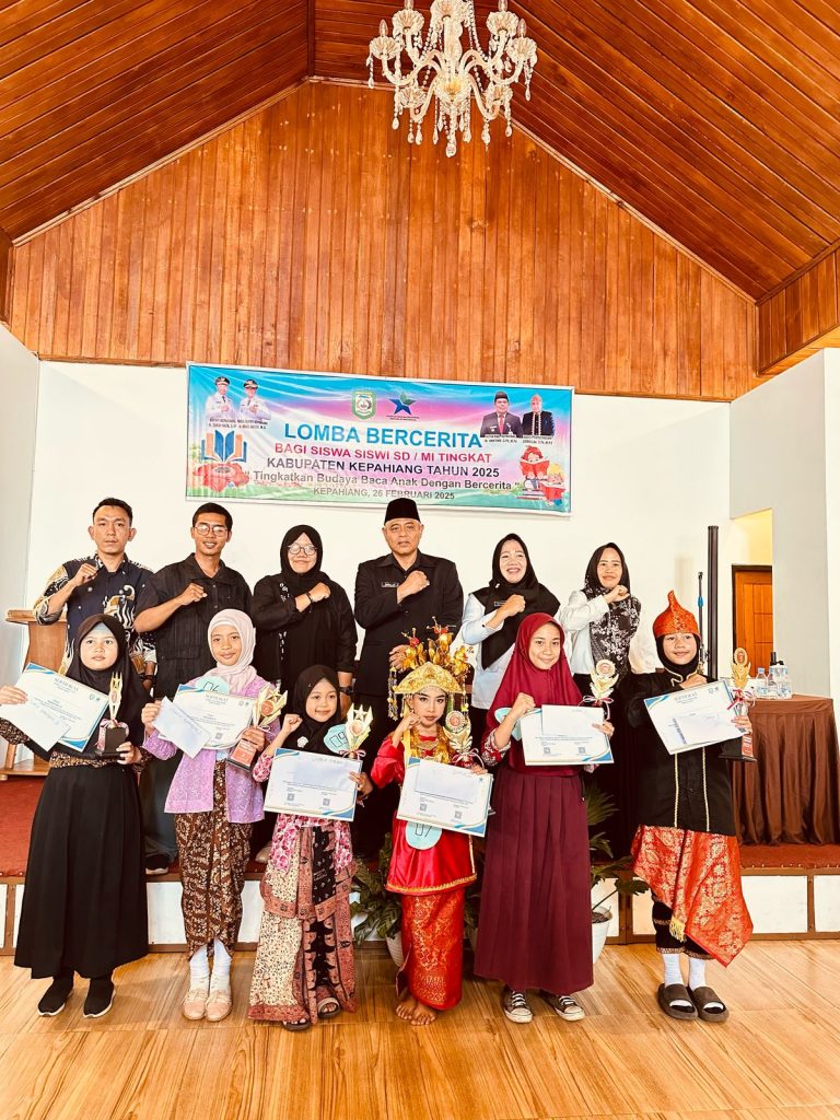 Lomba Bertutur/Bercerita Tingkat SD/MI di Dinas Perpustakaan dan Kearsipan Kabupaten Kepahiang Tahun 2025